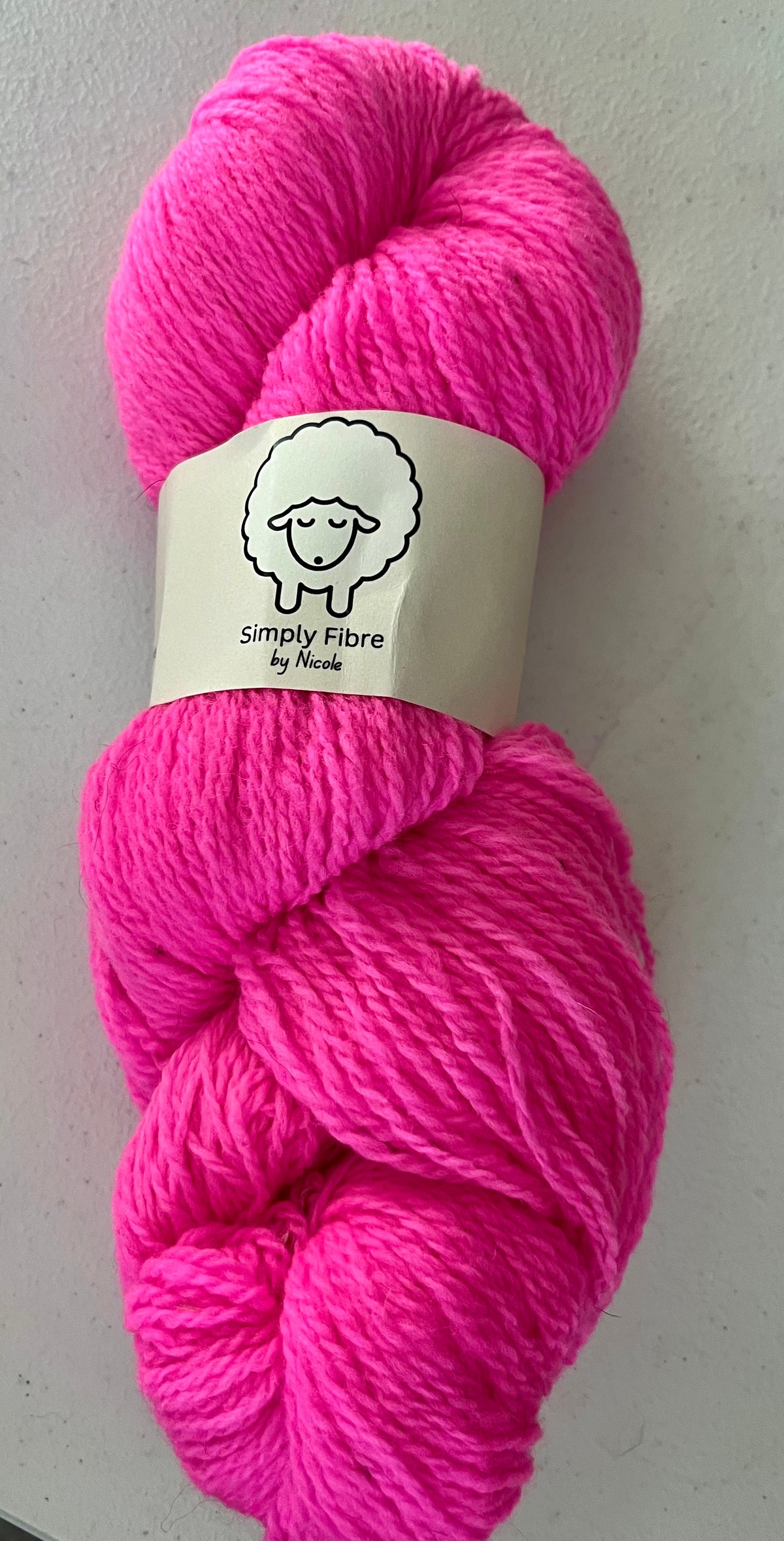 Pop'n Pink- Woollen Spun Sport
