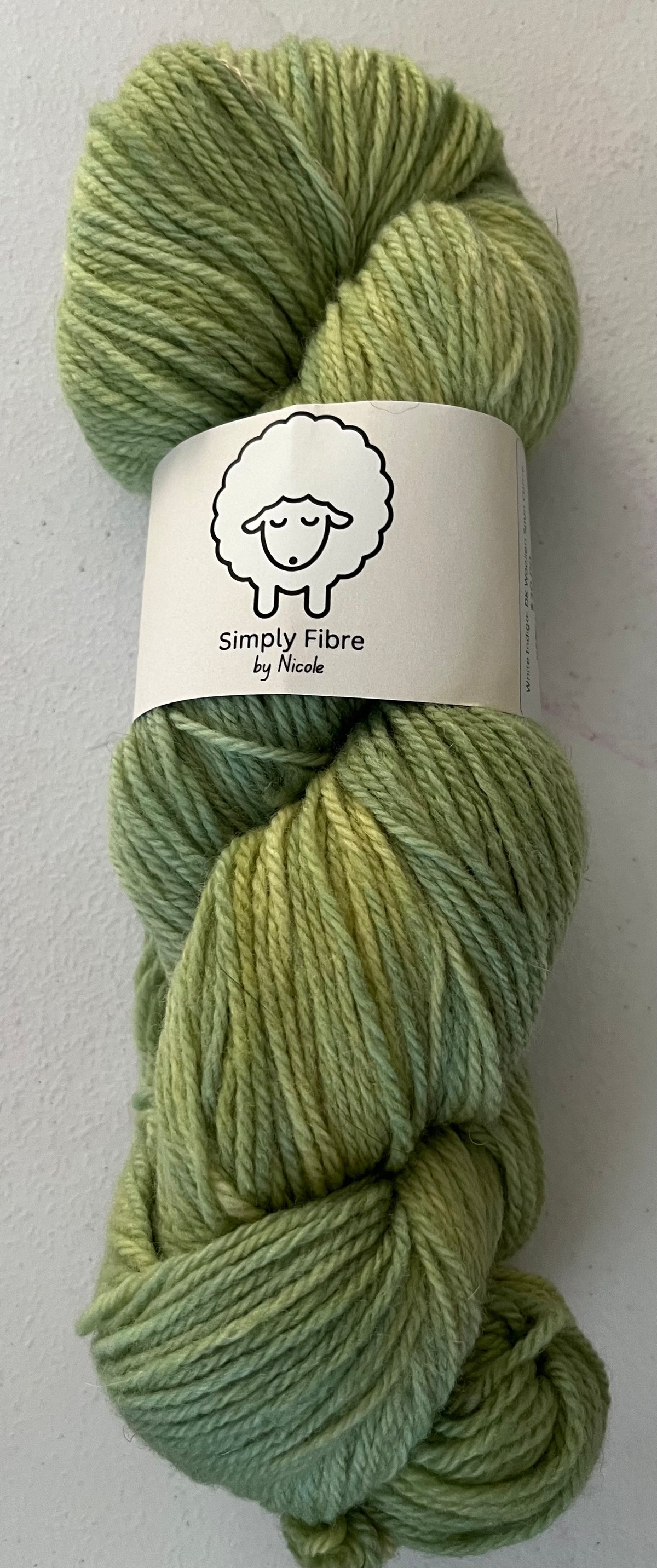 White Indigo- Woollen Spun DK