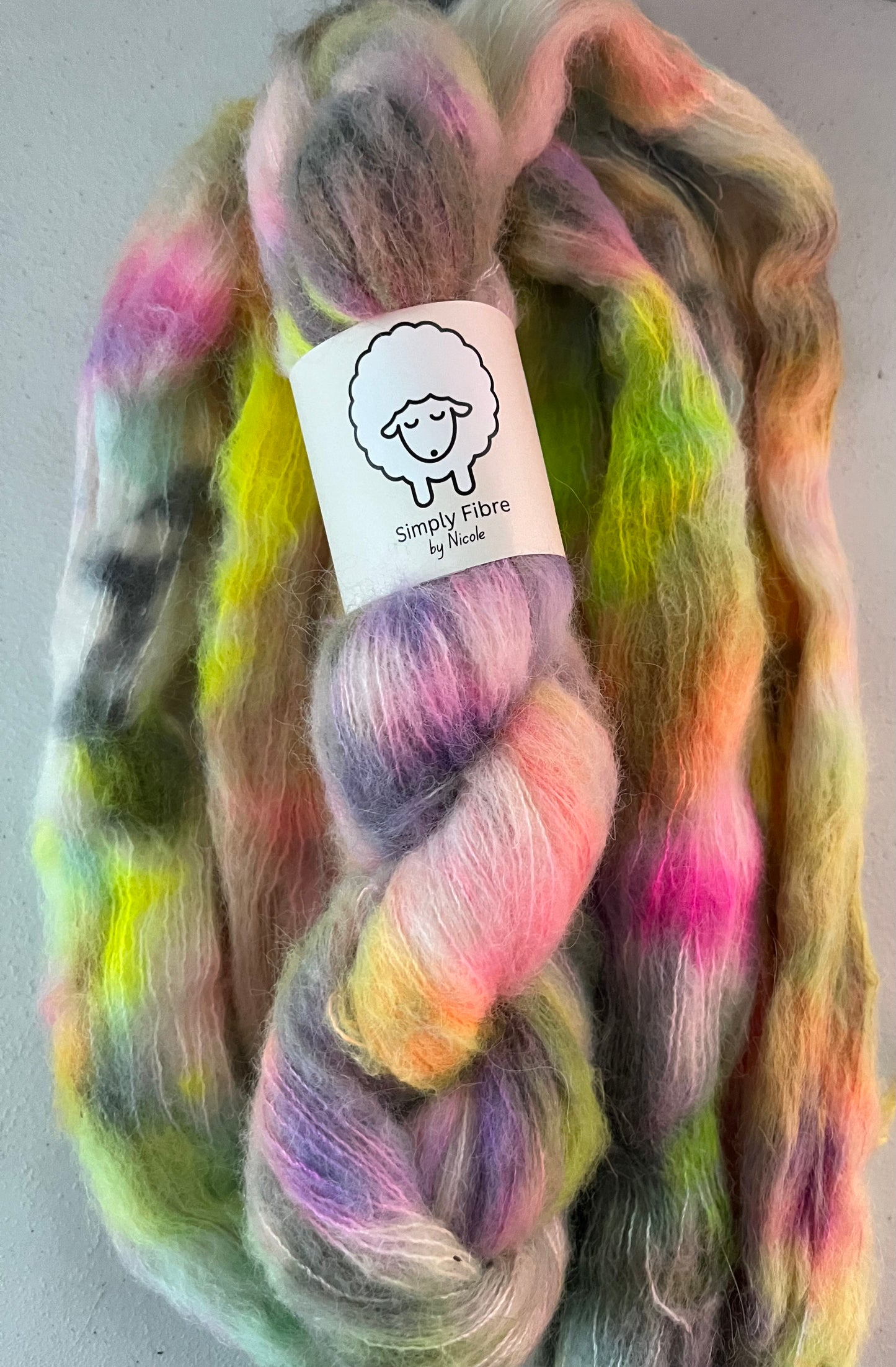 Hopscotch Mosh - Alpaca Silk Sport