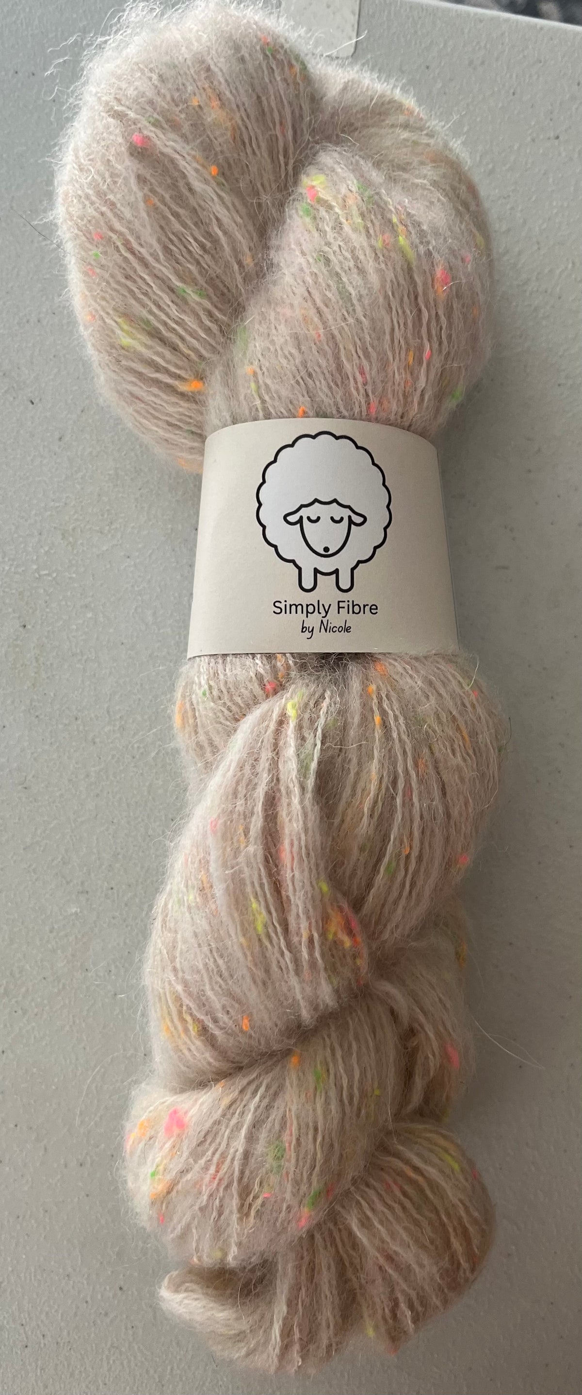 Blur - Neon Neps Fluff Yarn