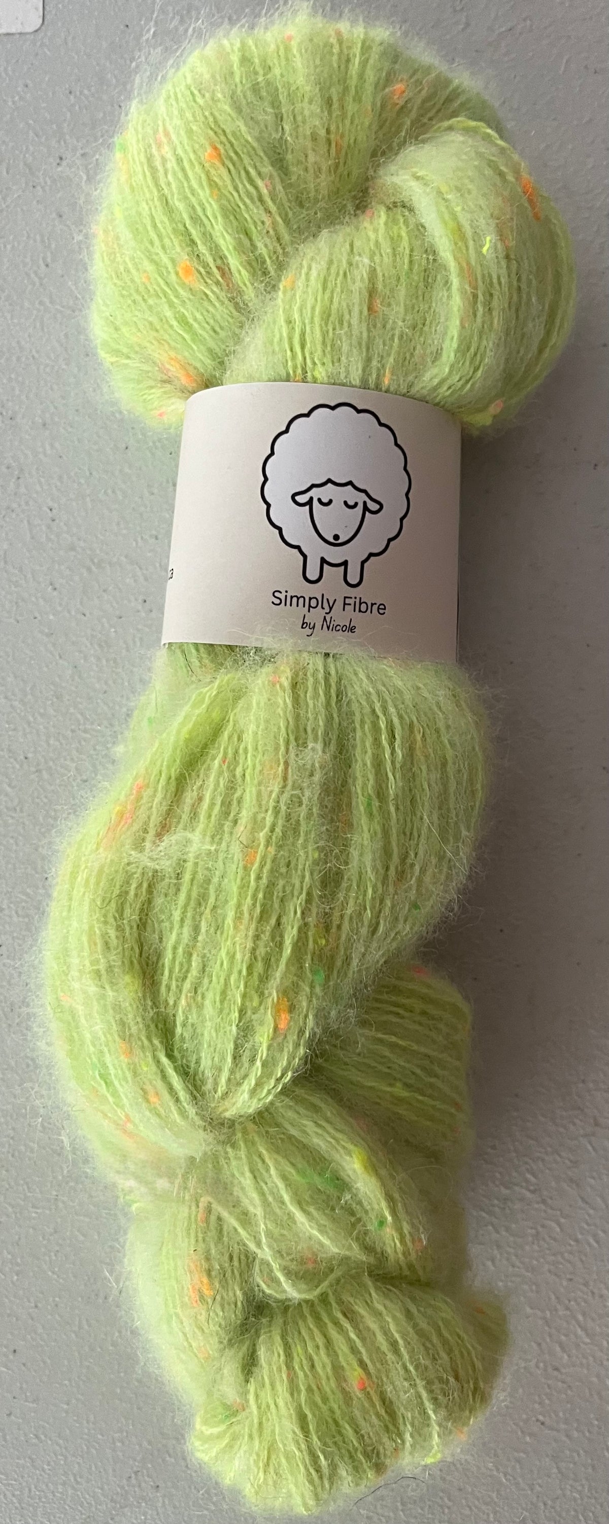 Fragilistic - Neon Neps Fluff Yarn