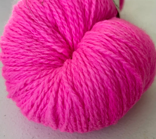 Pop'n Pink- Woollen Spun Sport