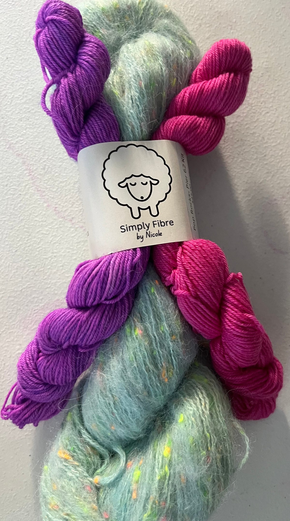 Pop Rocks- Pier 62 Shawl Kit