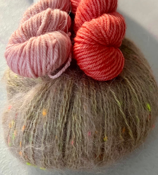 Pour Me a Latte- Pier 62 Shawl Kit