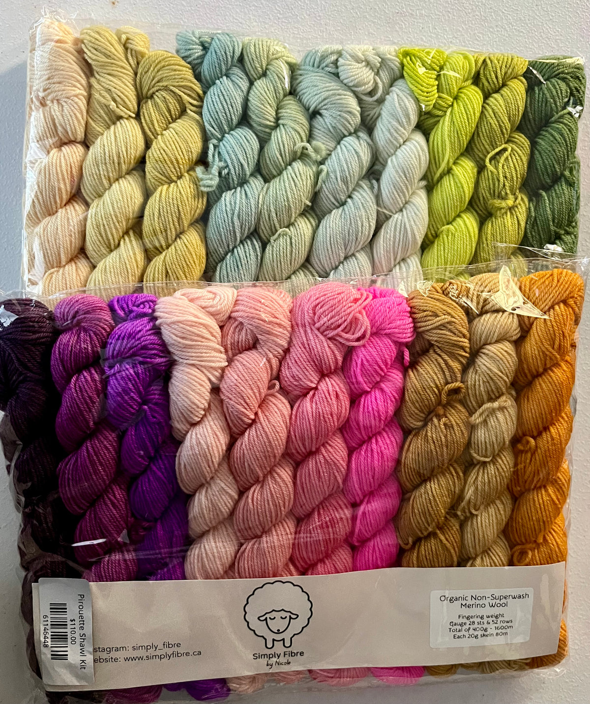 Pirouette Shawl Kit